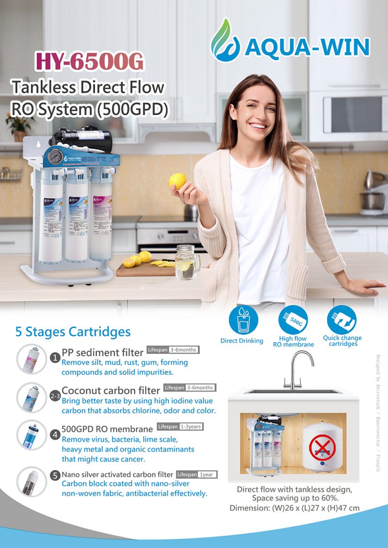tankless direct ro system
